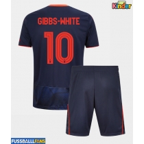 Nottingham Forest Morgan Gibbs-White #10 3rd trikot Kinder 2025-26 Kurzarm (+ Kurze Hosen)